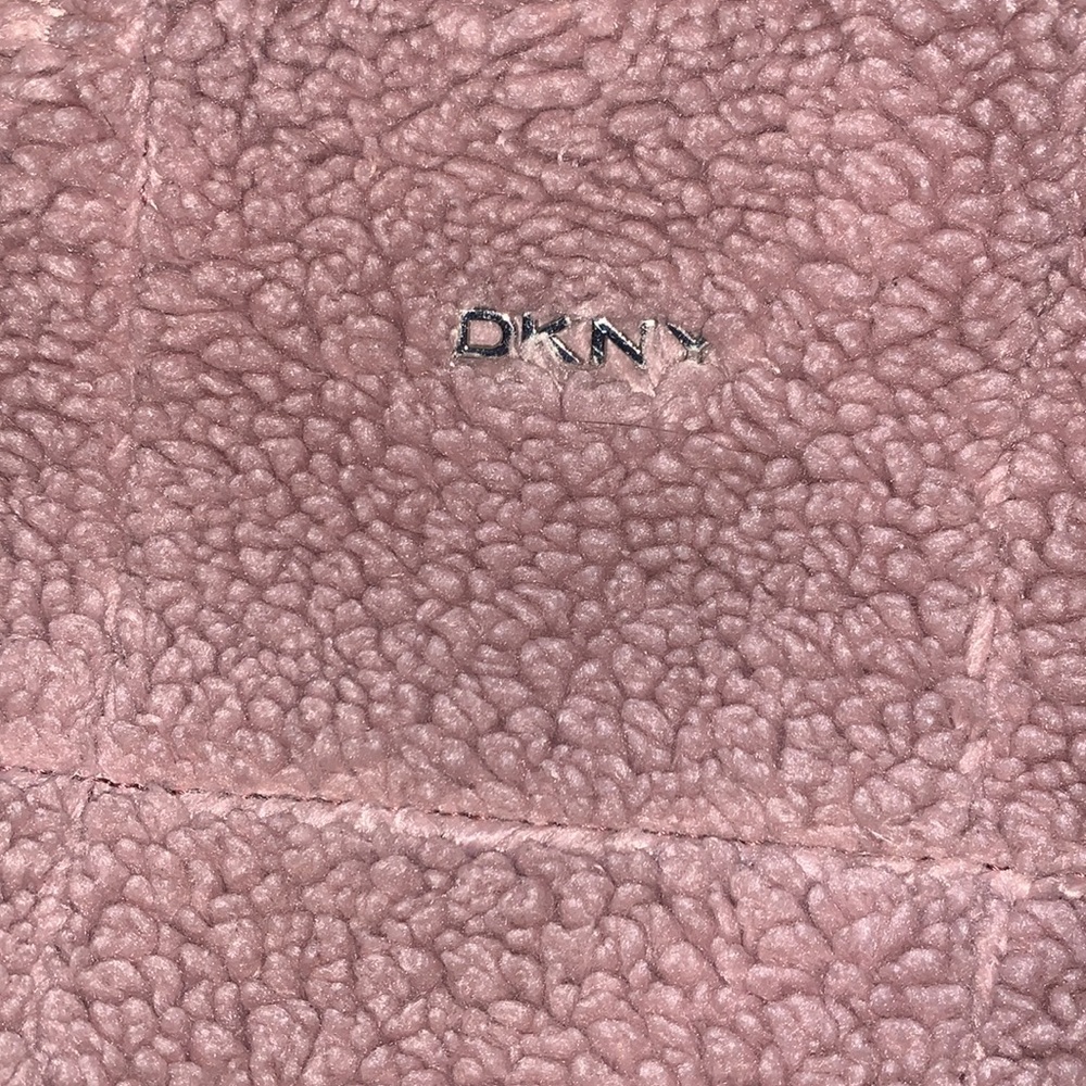 Used DNKY Sherpa pink tote - Picture 2 of 5
